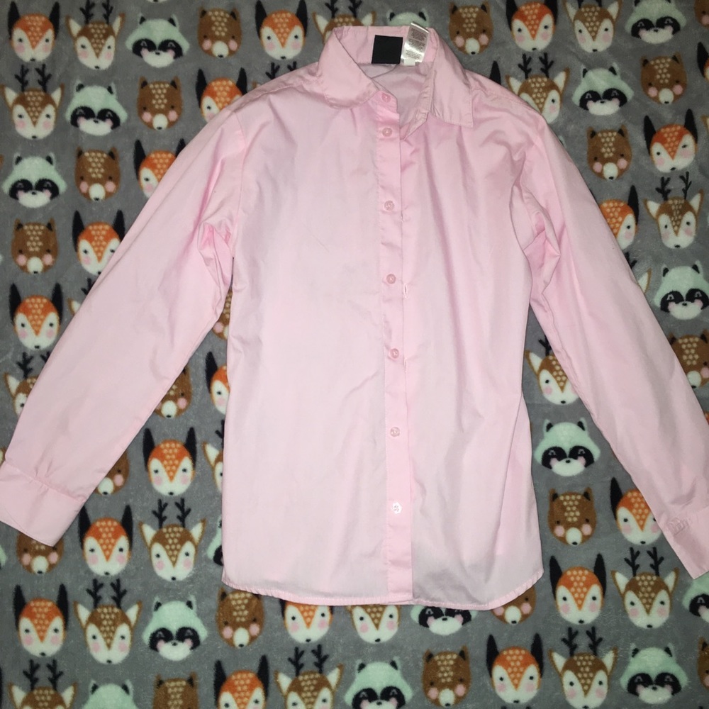 Light Pink Boys Size 12 Dress Shirt